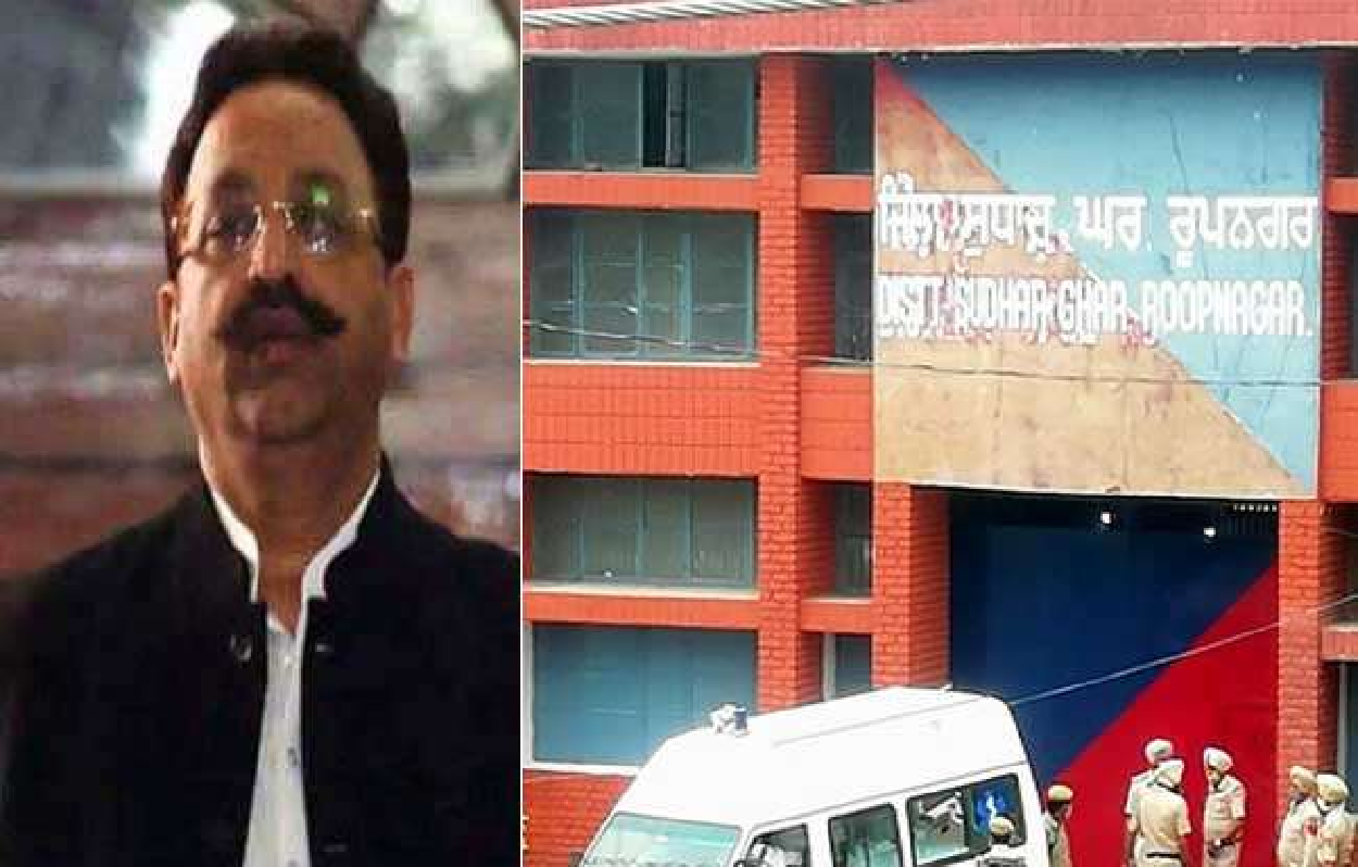 मुख्‍तार अंसारी को थोड़ी ही देर में सौंपा जाएगा, रूपनगर जेल में यूपी पुलिस की गाड़ियां व एंबुलेंस पहुंची