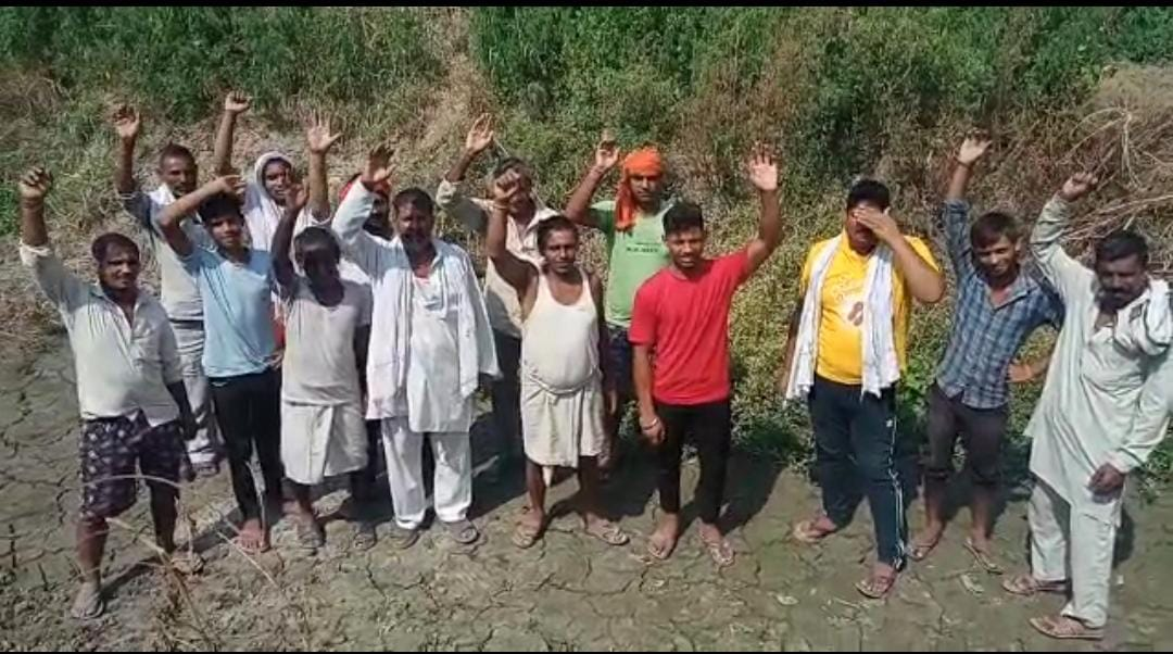 रजवाह में पानी न छोड़े जाने से दर्जनों गांवों के किसानों की हजारों एकड़ फसल प्रभावित