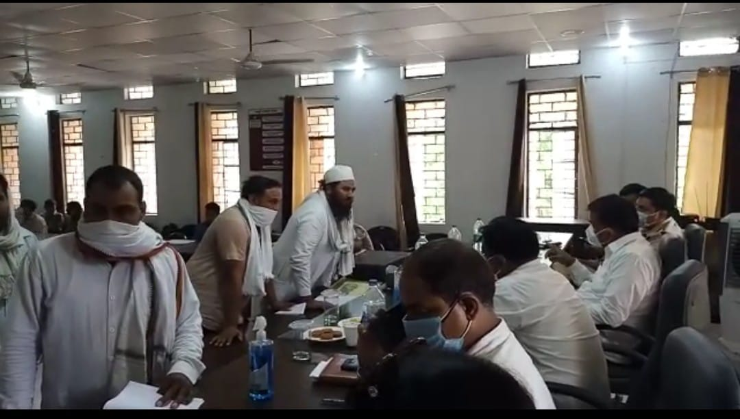 लॉकडाउन के बाद हुआ सम्पूर्ण समाधान दिवस का आयोजन।